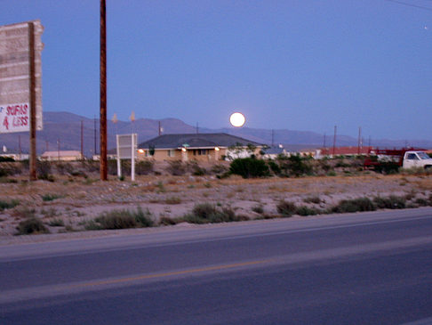 Pahrump Mondaufgang Fotos