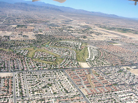 Foto Las Vegas aus der Luft
