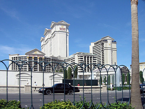 Las Vegas aus dem Auto Fotos