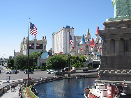 Foto Las Vegas aus dem Auto