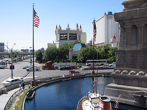 Foto Las Vegas aus dem Auto