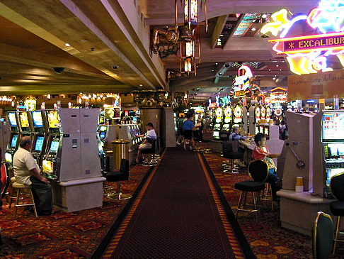 Foto Casino im Hotel Excalibur - Las Vegas