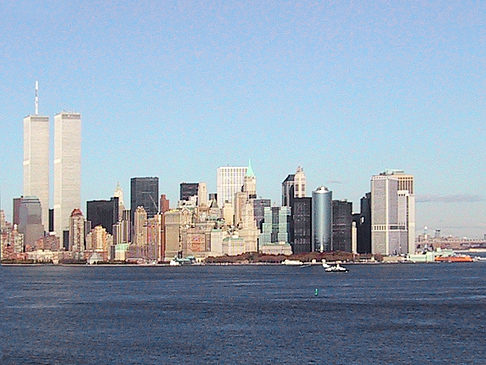 Blick auf New York