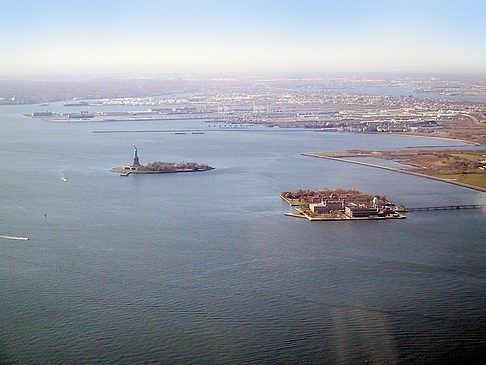 Blick über New York