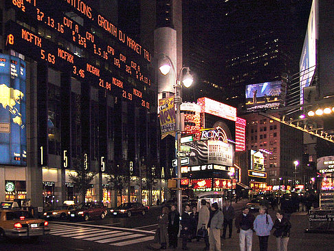 Times Square bei Nacht