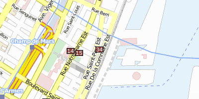 Marché Bonsecours Stadtplan